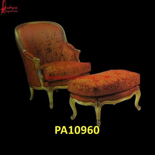 Brass Gold Carved Sofa Chair with Foot Rest PA10960 Carved Dining Chairs, Carved Wood , Carved Wood Dining Chairs, Dining Chairs Silver Legs, Dining Chairs With Silver Legs, Hand Carved , Hand Carved Wooden Chairs, Silver Accent Chair.jpg