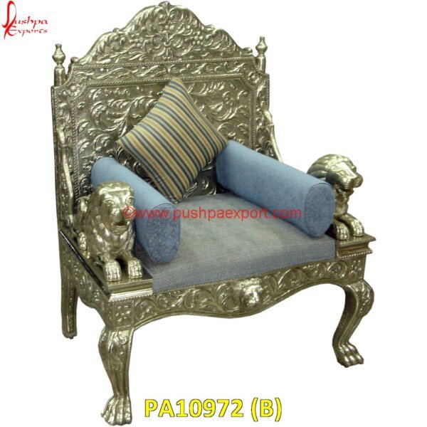 PA10972 (B) Carved Dining Chairs, Carved Wood Chair, Carved Wood Dining Chairs, Dining Chairs Silver Legs, Dining Chairs With Silver Legs, Hand Carved Chair, Hand Carved WoodChairs, Silver Accent Chair.jpg