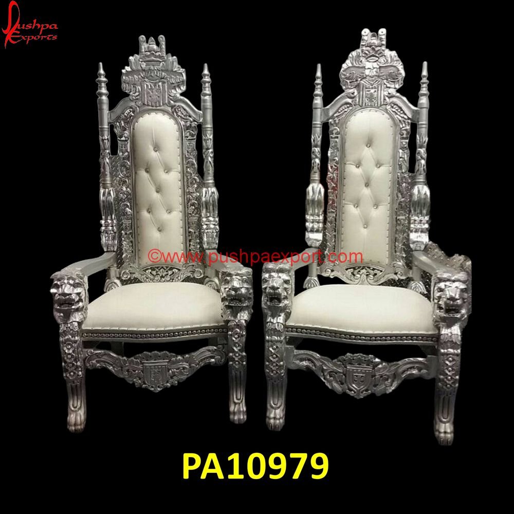Silver High Back Singhasan Chair PA10979 Carved Dining Chairs, Carved Wood Chair, Carved Wood Dining Chairs, Dining Chairs Silver Legs, Dining Chairs With Silver Legs, Hand Carved Chair, Hand Carved WoodChairs, Silver Accent Chair.jpg Silver High Back Singhasan Chair PA10979 Carved Dining Chairs, Carved Wood Chair, Carved Wood Dining Chairs, Dining Chairs Silver Legs, Dining Chairs With Silver Legs, Hand Carved Chair, Hand Carved WoodChairs, Silver Accent Chair.jpg