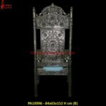 Majestic Lion Head Throne Chair