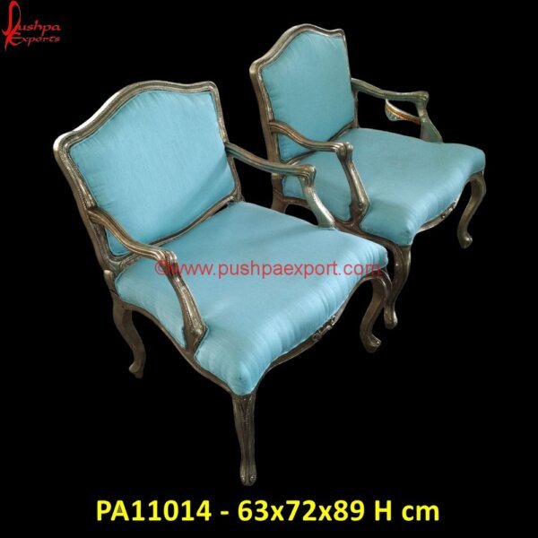 White Metal Carved Victorian Chair PA11014 Carved Dining Chairs, Carved Wood Chair, Carved Wood Dining Chairs, Dining Chairs Silver Legs, Dining Chairs With Silver Legs, Hand Carved Chair, Hand Carved WoodChairs, Silver Accent Chair.jpg