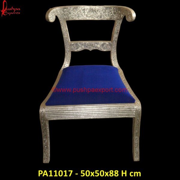 Silver Carved Gundi Chair PA11017 Carved Dining Chairs, Carved Wood Chair, Carved Wood Dining Chairs, Dining Chairs Silver Legs, Dining Chairs With Silver Legs, Hand Carved Chair, Hand Carved WoodChairs, Silver Accent Chair.jpg