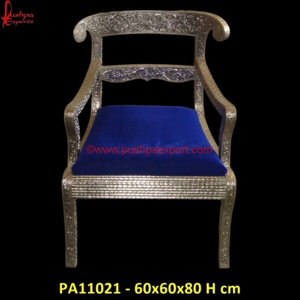 Silver Metal Carved Gundi Chair with Floral Design PA11021 White Metal Chairs, Antique Carved Chair, Antique Carved Wood Chair, Antique Chair With Carved Face, Antique Chair With Lion Head Arms, Antique Hand Carved Wood Chairs, Carved Chairs, Carved.jpg