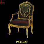 Majestic Gold Louis Victorian Chair