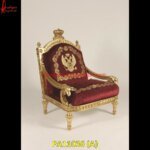 Brass Low Seating Majestic Victorian Chair With Eagle Head