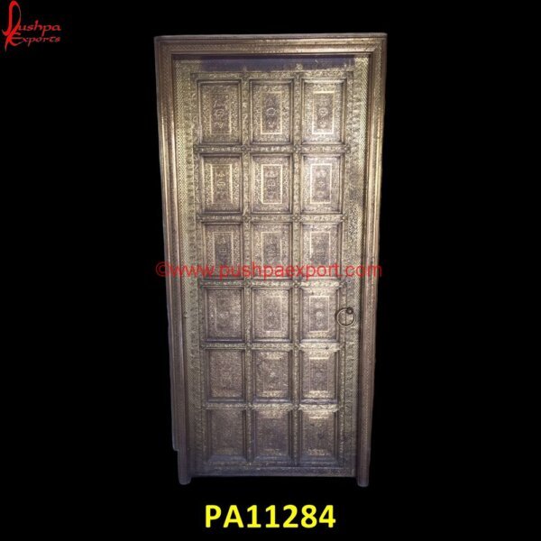 Brass Wooden Door PA11284 carved front door, carved wood front door, silver door, silver door handles, wood carving door, antique carved doors, antique hand carved doors, artistic carved doors, balinese car.jpg