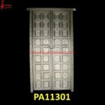 White Metal Carving Door