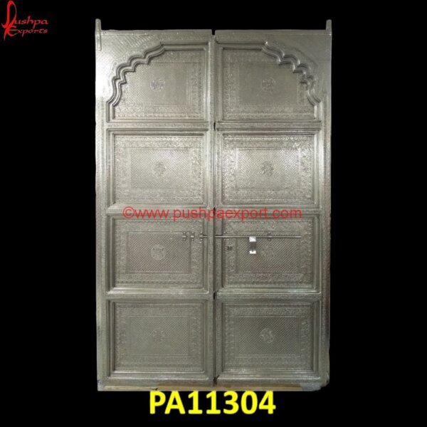 Carving White Metal Main Door PA11304 kashmir wood carving doors, main door carving, meenakari design, meenakari work, modern wooden carving door designs, radha krishna wood carving door, rustic carved doors, silver door.jpg