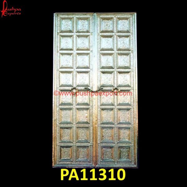 White Metal Carving Front Door PA11310 rustic carved doors, silver door furniture, silver jali door, simple door wood carving design, teak wood carving doors, white metal doors, white metal french doors, white metal.jpg