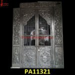 Silver Jali Door