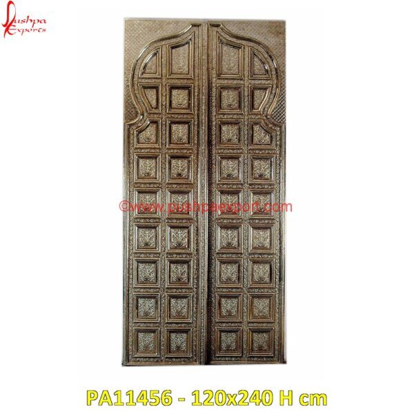 White Metal Antique Door PA11456 carved mahogany doors, carved teak doors, carving main door design, carving pooja room door, custom carved doors, meenakari work, modern wooden carving door designs, radha krishna.jpg