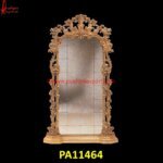 French Antique Silver Frame Mirror