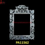 Silver Frame with Floral Jali work