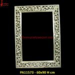 Ornate Antique Silver Wall Frame