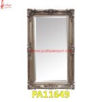 Victorian Mirror Silver Frame