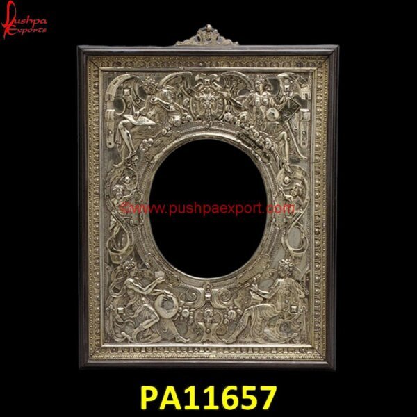 Human Figurine Silver Frame Round Mirror PA11657 Silver Vanity Mirror, Silver Vanity Table, Silver Vanity Tray, Silver Wall Frames, Sterling Picture Frames, Sterling Silver Frame, Sterling Silver Photo Frames, Sterling Silver Picture.jpg