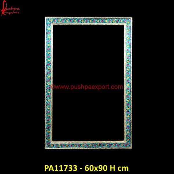 Meenakari Silver Frame PA11733 Antique Silver Picture Frame, Engraved Silver Picture Frames, Large Silver Picture Frames, Silver Frame 8 X 10, Silver Frame Art, Silver Frame Bathroom Mirror, Silver Frame Engraved.jpg