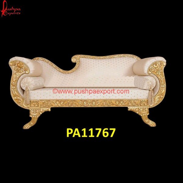 Antique Brass Metal Daybed PA11767 Antique White Metal Daybed, Bali Carved Daybed, Balinese Carved Daybed, Carved Day Bed, Carved Daybed Frame, Carved Indian Daybed, Carved Ottoman, Carved Swan Chaise Lounge, Carved Teak.jpg