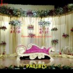 Carved Indian Daybed for Wedding