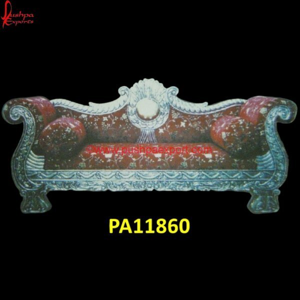 Wedding Carved Wooden Daybed PA11860 Carved Swan Chaise Lounge, Carved Teak Daybed, Carved Wood Day Bed, Carved Wood Ottoman, Day Bed White Metal, Daybed Carved, Daybed Silver, Hand Carved Wood Daybed, Indian Carved Daybed.jpg