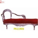 Floral Carved Day Bed