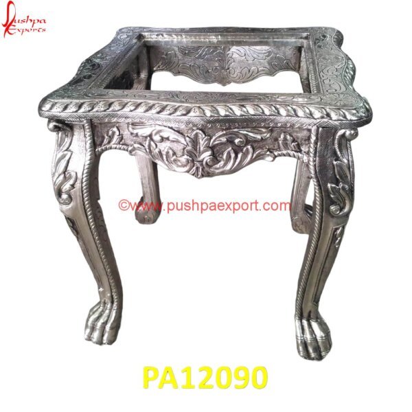 White Metal And Glass Bed Side Table PA12090 antique bed side cabinets, antique silver bedside table, antique style bedside cabinets, bespoke bedside cabinets, black silver bedside table, carved bedside cabinet, corner bedside.jpg