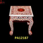 Meenakari Small Bed Side Table