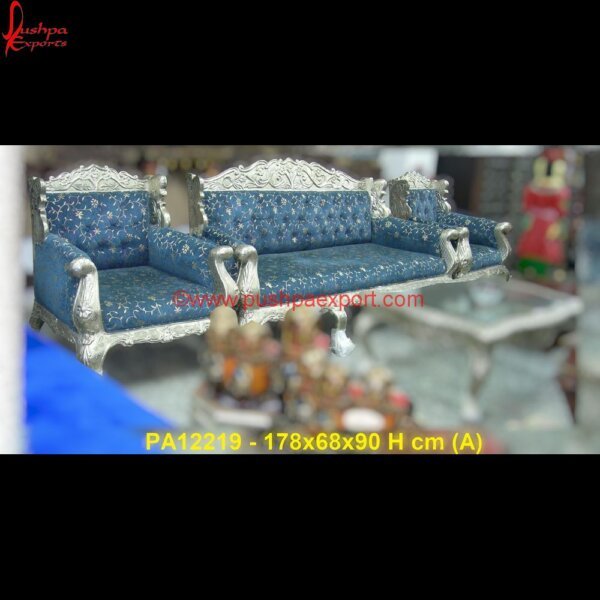 Silver Plated Chaise Sofa PA12219 (A) Carved Antique Furniture, Carved Couch, Carved Teak Wood Sofa Set, Carved Victorian Sofa, Carving Sofa Set, Hand Carved Couch, Hand Carved Sofa Table, Hand Carved Wooden Sofa Set, Indian.jpg