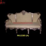 German Silver White Metal Sofa