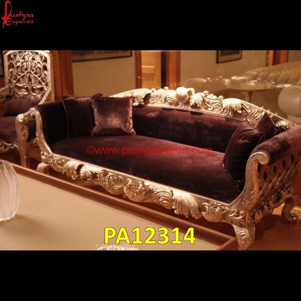 Polished Decorative White Metal Handicraft Sofa Set PA12314 Metal Sofa Set, Royal Carving Sofa, Silver 3 Seater Sofa, Silver 4 Seater Sofa, Silver Antique Furniture, Silver Chaise Sofa, Silver Couch Table, Silver Embossed Furniture, Silver.jpg