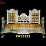 Lion Silver Settee