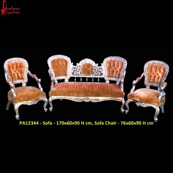 Silver Metal Victorian Carved Sofa PA12344 Carving Sofa Set, Hand Carved Couch, Hand Carved Sofa Table, Hand Carved Wooden Sofa Set, Indian Carved Sofa, Large Silver Sofa, Metal Sofa Chair, Metal Sofa Set, Royal Carving Sofa.jpg