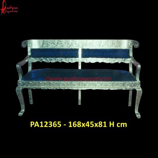 Floral Carved Metal Sofa Chair PA12365 White Metal Handicrafts, White Metal Jhula, White Metal Sofa, White Metal Sofa Table, White Metal Couch, Carved Sofas, Metal Sofa Table, Silver Couch, Silver Furniture Bedroom, Silver.jpg