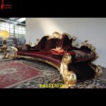 Luxury Royal Gold Leaf Sofa