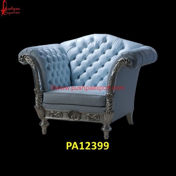 Tufted Royal Carving Sofa PA12399 What Is Silver Wood Furniture, White Metal Furniture, White Metal Furniture From Udaipur, White Metal Handicrafts, White Metal Jhula, White Metal Sofa, White Metal Sofa Table, White Metal.jpg