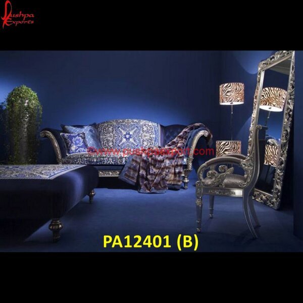 PA12401 (B) White Metal Handicrafts, White Metal Jhula, White Metal Sofa, White Metal Sofa Table, White Metal Couch, Carved Sofas, Metal Sofa Table, Silver Couch, Silver Furniture Bedroom, Silver.jpg