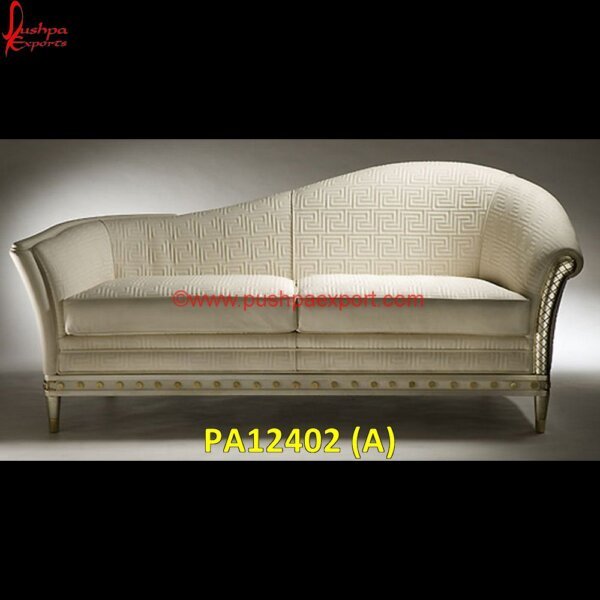 Modern White Metal Couch PA12402 (A) White Metal Jhula, White Metal Sofa, White Metal Sofa Table, White Metal Couch, Carved Sofas, Metal Sofa Table, Silver Couch, Silver Furniture Bedroom, Silver Furniture Living Room, Silver.jpg