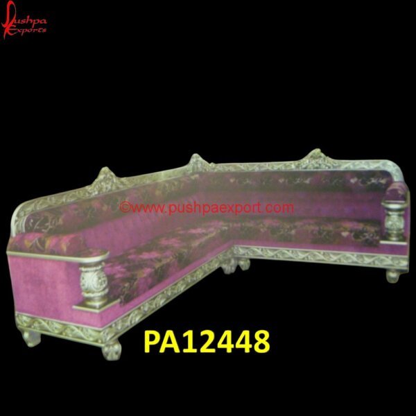 Decorative L Shape Royal Carved Sofa PA12448 White Metal Sofa, White Metal Sofa Table, White Metal Couch, Carved Sofas, Metal Sofa Table, Silver Couch, Silver Furniture Bedroom, Silver Furniture Living Room, Silver Sofa, Silver Sofa.jpg