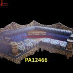 Royal Arabian Majlis Carved Sofa