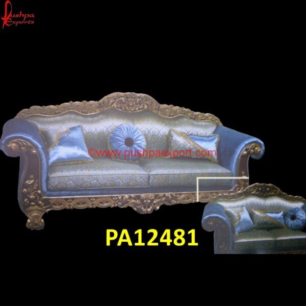 Modern Wedding Floral Carved Sofa PA12481 Royal Carving Sofa, Silver 3 Seater Sofa, Silver 4 Seater Sofa, Silver Antique Furniture, Silver Chaise Sofa, Silver Couch Table, Silver Embossed Furniture, Silver Furniture From India.jpg