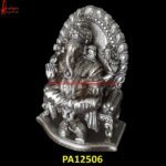 Antique Silver Ganesh Idol