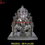 Silver Lord Ganesha Idol