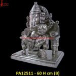 Silver Lord Ganesha Idol