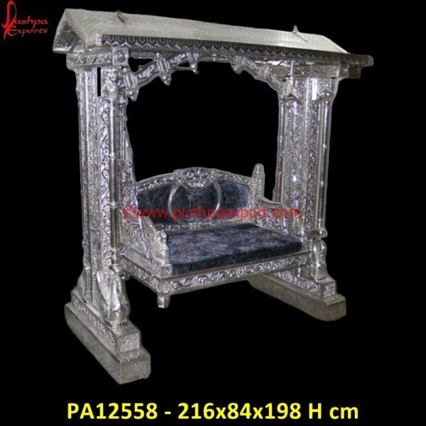 Pure Silver Wooden Carving Jhula PA12558 Chandi Ka Palna Price, German Silver Jhula, Hand Carved Swing, Hand Carved Wooden Swing, Indian Carved Swings, Pure Silver Jhula, Silver Swing, Silver Carved Swing, Silver Carving Swing.jpg"