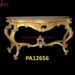 Brass Console Table