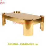 Modern Brass Coffee Table