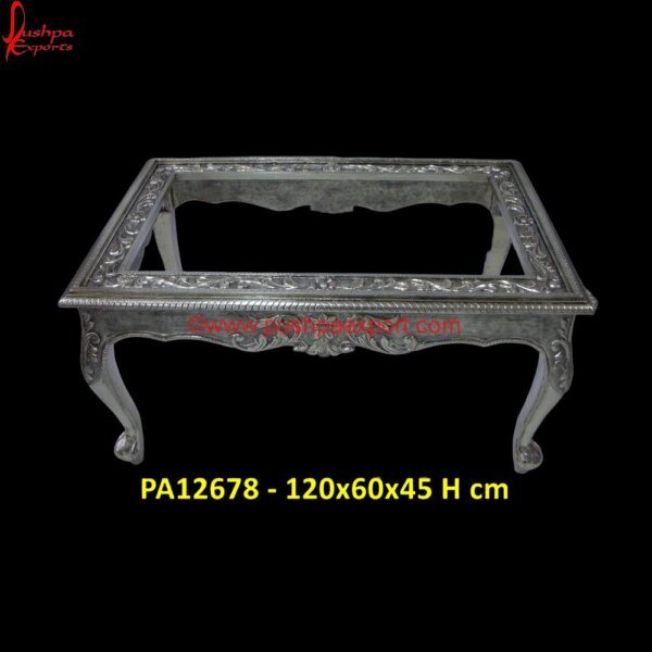 Silver Metal Table PA12678 Round Silver Coffee Table, Silver Coffee Table, Silver Console Table, Silver End Table, Silver Lamp Tables, Silver Side Table, Silver Table, Carved Dining Table, Carved Table, Carved Woo.jpg"