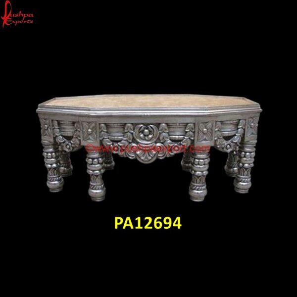 Silver Carved Bedside Table PA12694 Silver Bedside Table, Silver Dining Table Set, Silver Entryway Table, Silver Wood Coffee Table, Silver Living Room Table, Silver Nesting Tables, Silver Sofa Table, Silver Table Decor.jpg"