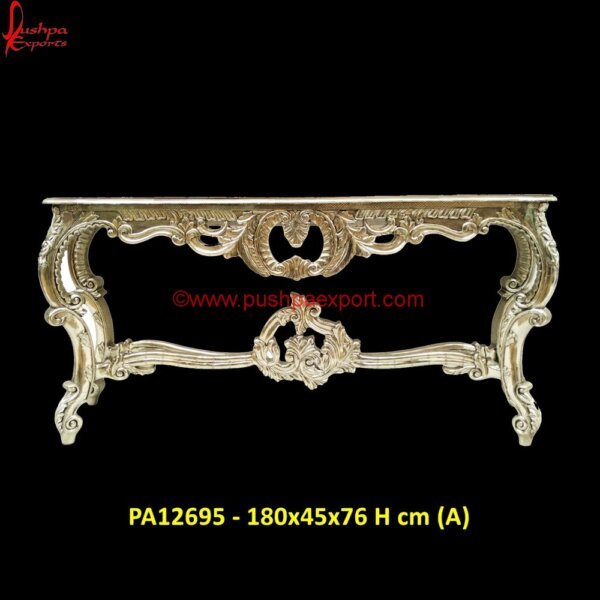 Indian Carved Beautiful Wood Console Table PA12695 (A) Silver Dining Table Set, Silver Entryway Table, Silver Wood Coffee Table, Silver Living Room Table, Silver Nesting Tables, Silver Sofa Table, Silver Table Decor, Silver Table Set, Si.jpg"