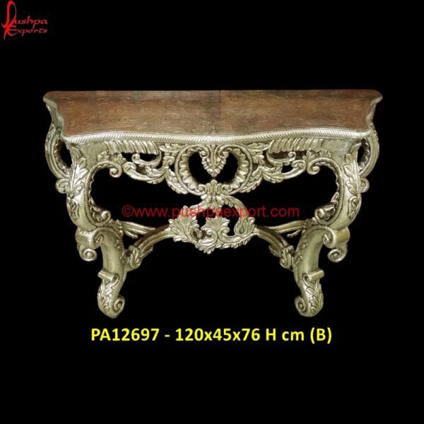 PA12697 (B) Silver Sofa Table, Silver Table Decor, Silver Table Set, Silver Vanity Desk, White Metal Coffee Table, White Metal Console Table, White Metal Dining Table, White Metal End Table, Whi.jpg"